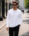Full Sleeve T-shirt: White
