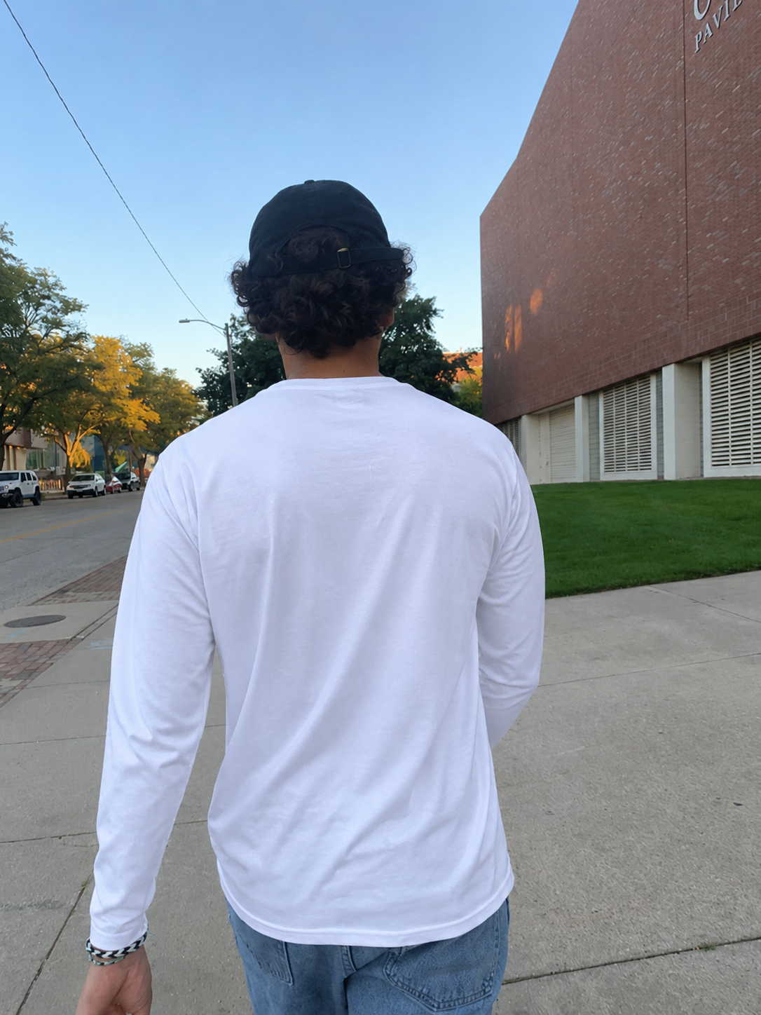 Full Sleeve T-shirt: White