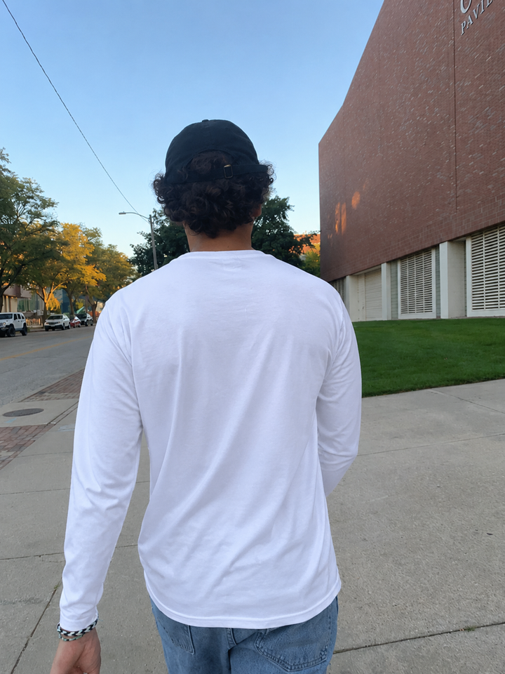 Full Sleeve T-shirt: White