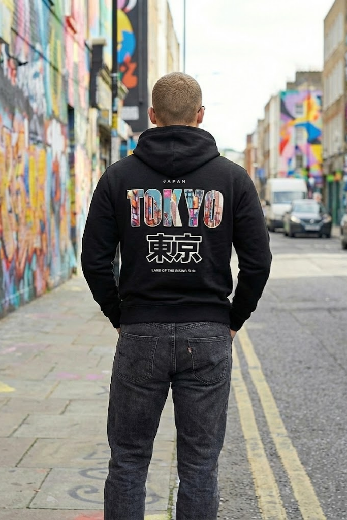 Black Tokyo Hoodie