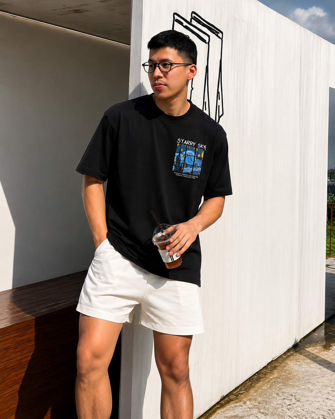 Sarry Sky Oversized T-shirt