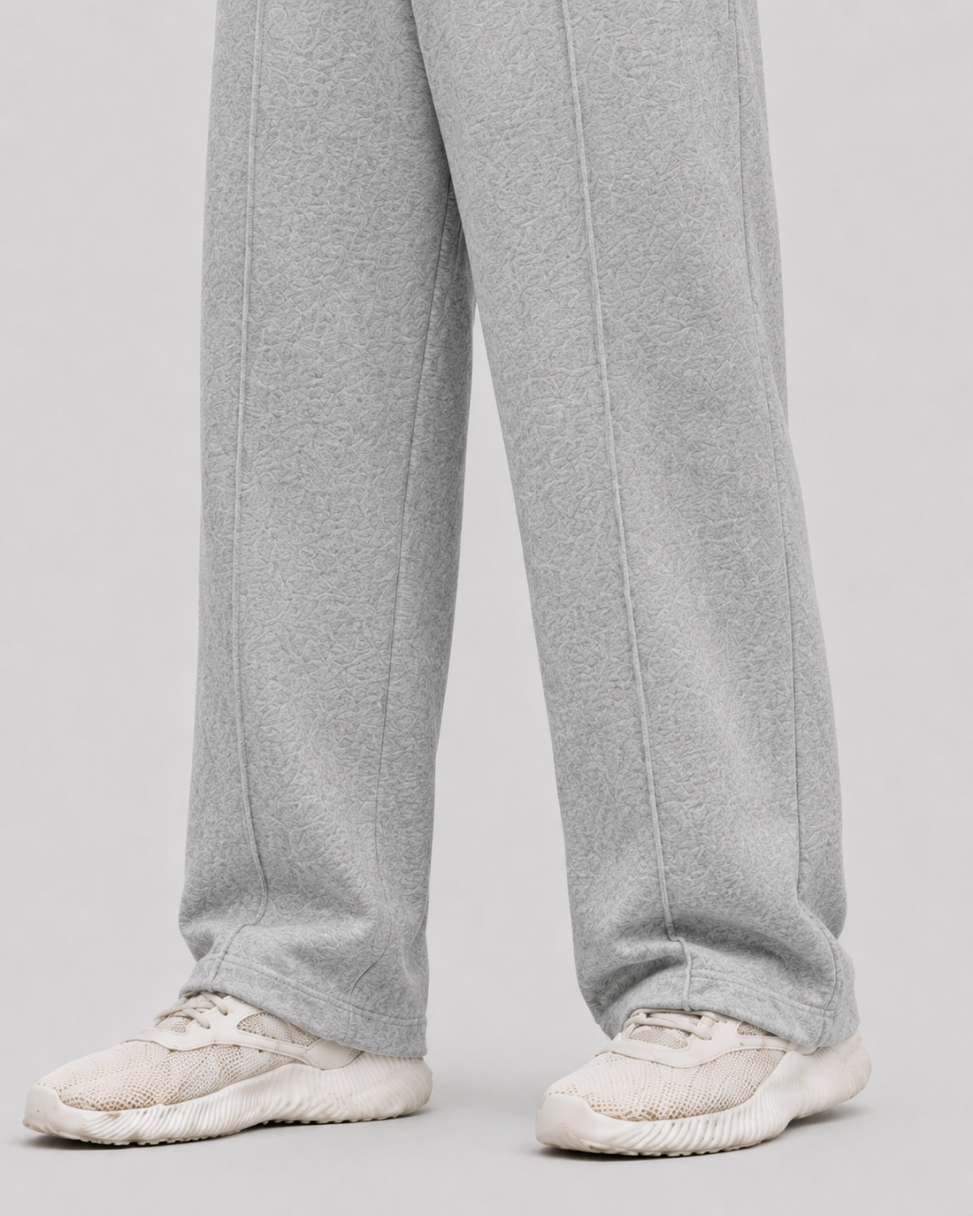 Relaxed Fit pant- With Drawstring Grey