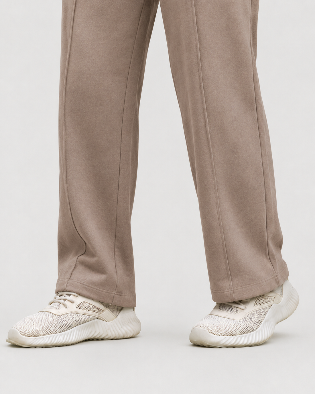 Relaxed Fit pant- With Drawstring Beige