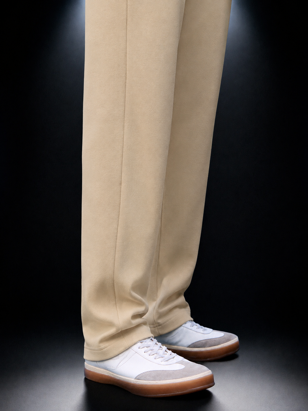 Pack Of 2 Joggers : Black and Beige