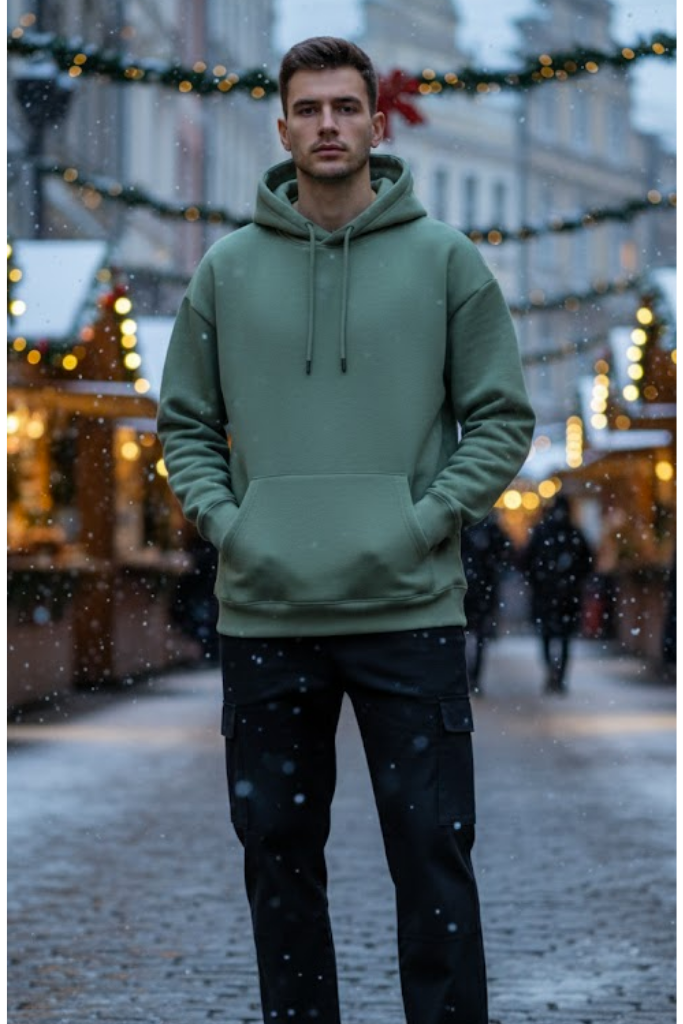 Classic Solid Hoodie: Pista