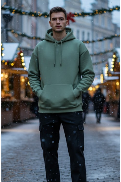 Classic Solid Hoodie: Pista