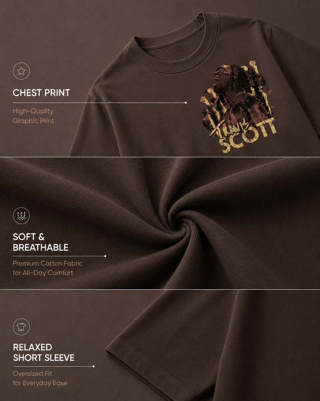 Travis Scott Oversized T-shirt