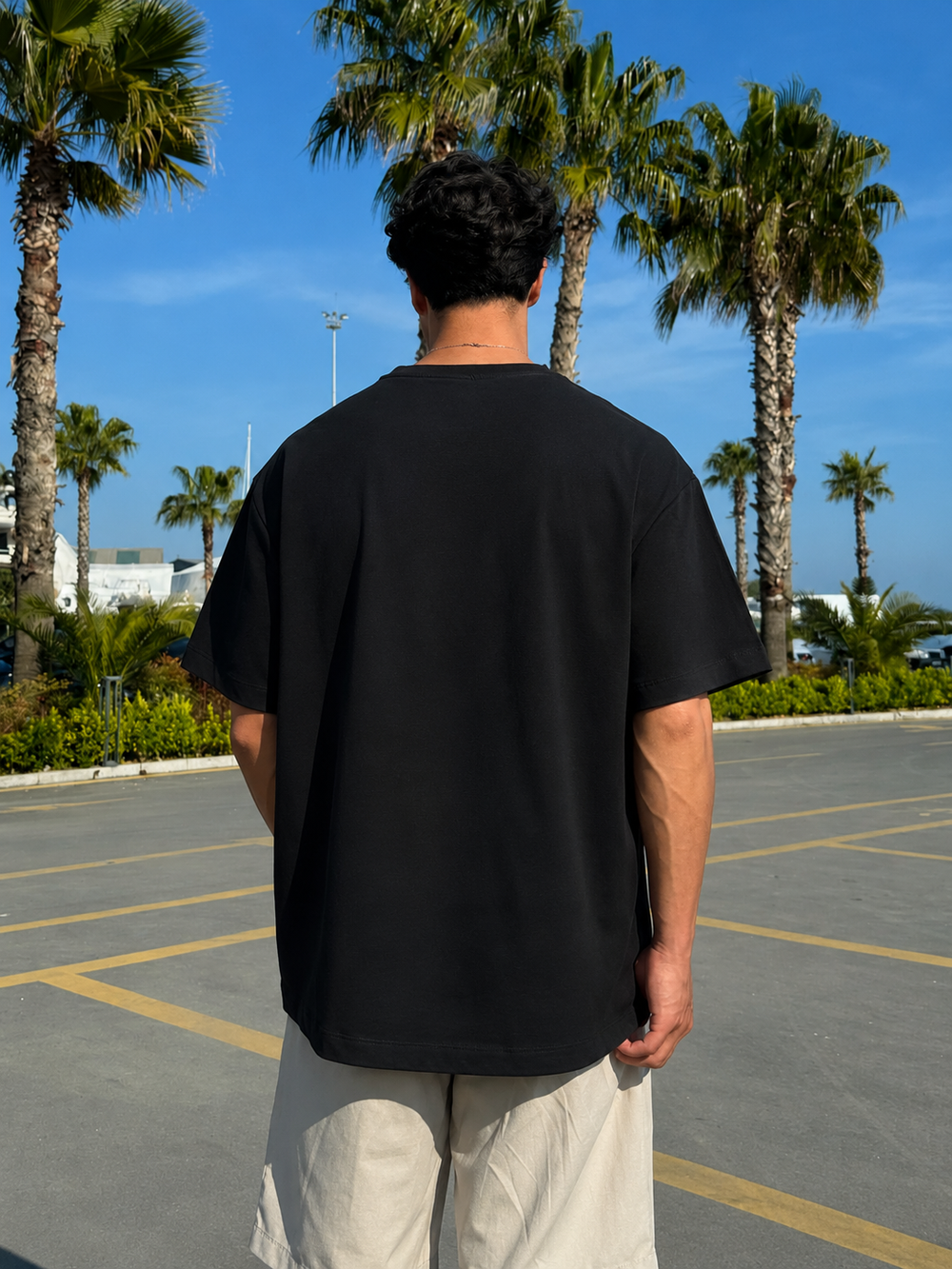 Goku Anime Black Oversized T-shirt