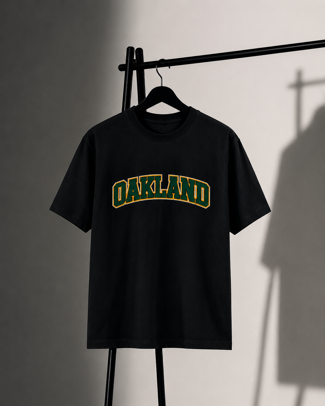 Oakland Black Oversized T-shirt
