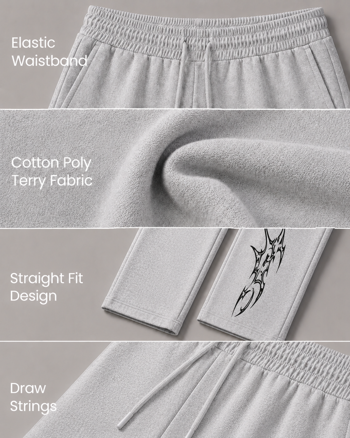 Jogger Grey :: Animated Printed