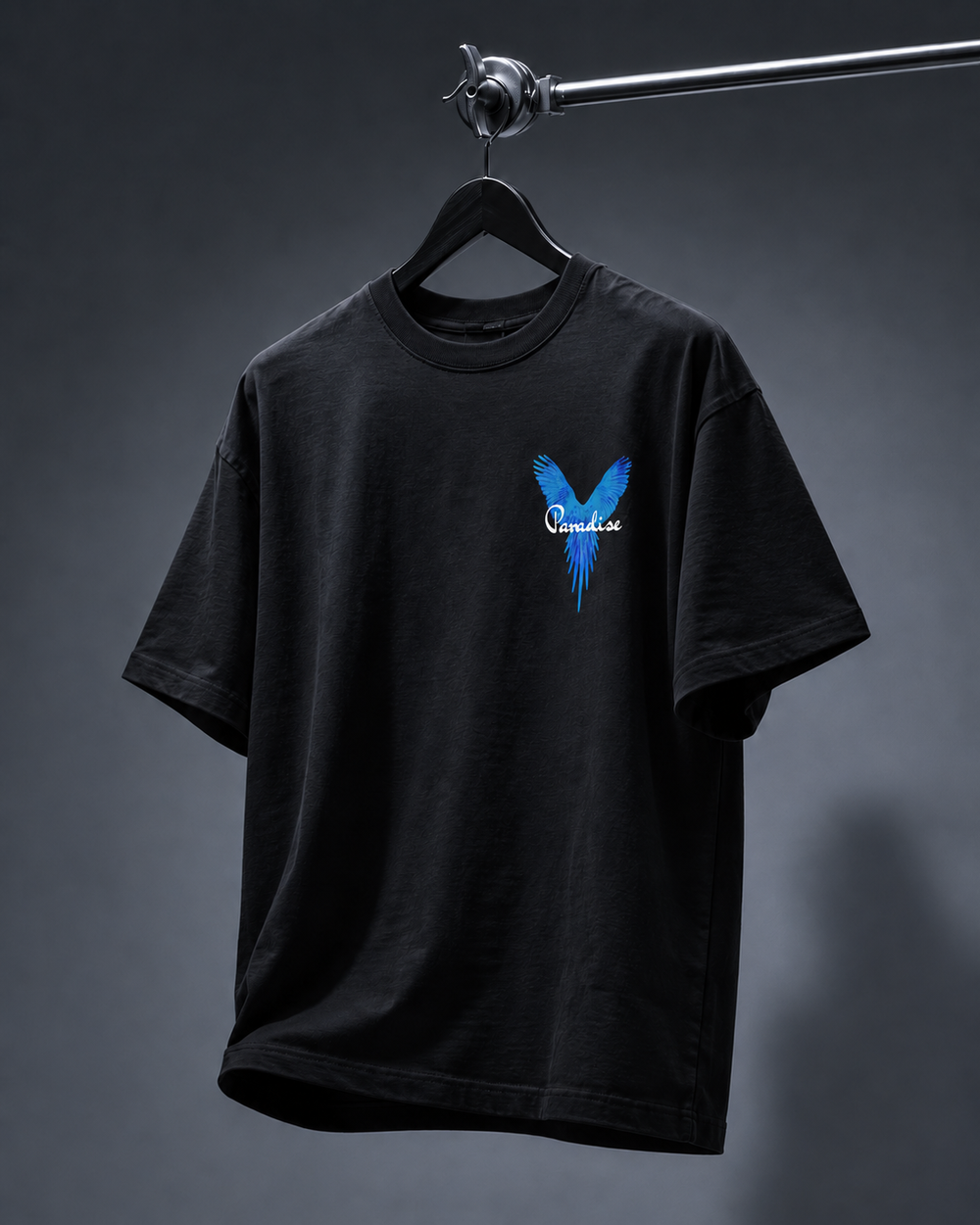 Paradise Black oversized T-shirt