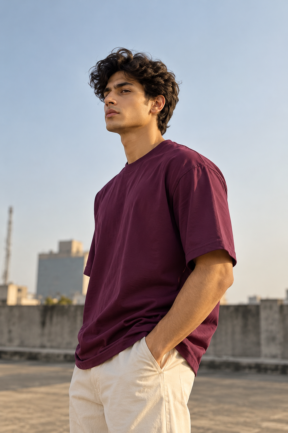 Solid Onion oversized T-shirt