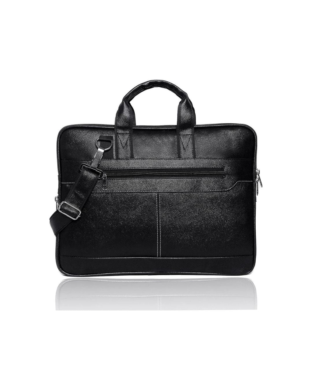 Heganwalk Premium Black Laptop Office Bag – Sleek, Durable & Functional