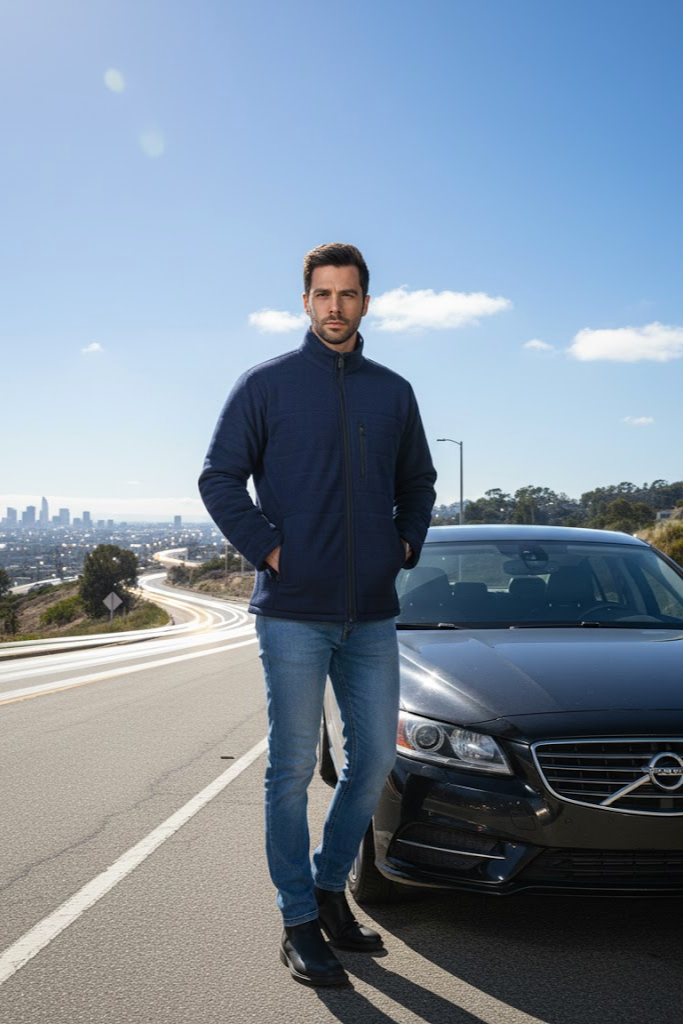 Windbuster Antipeel Jacket/ Navy Blue