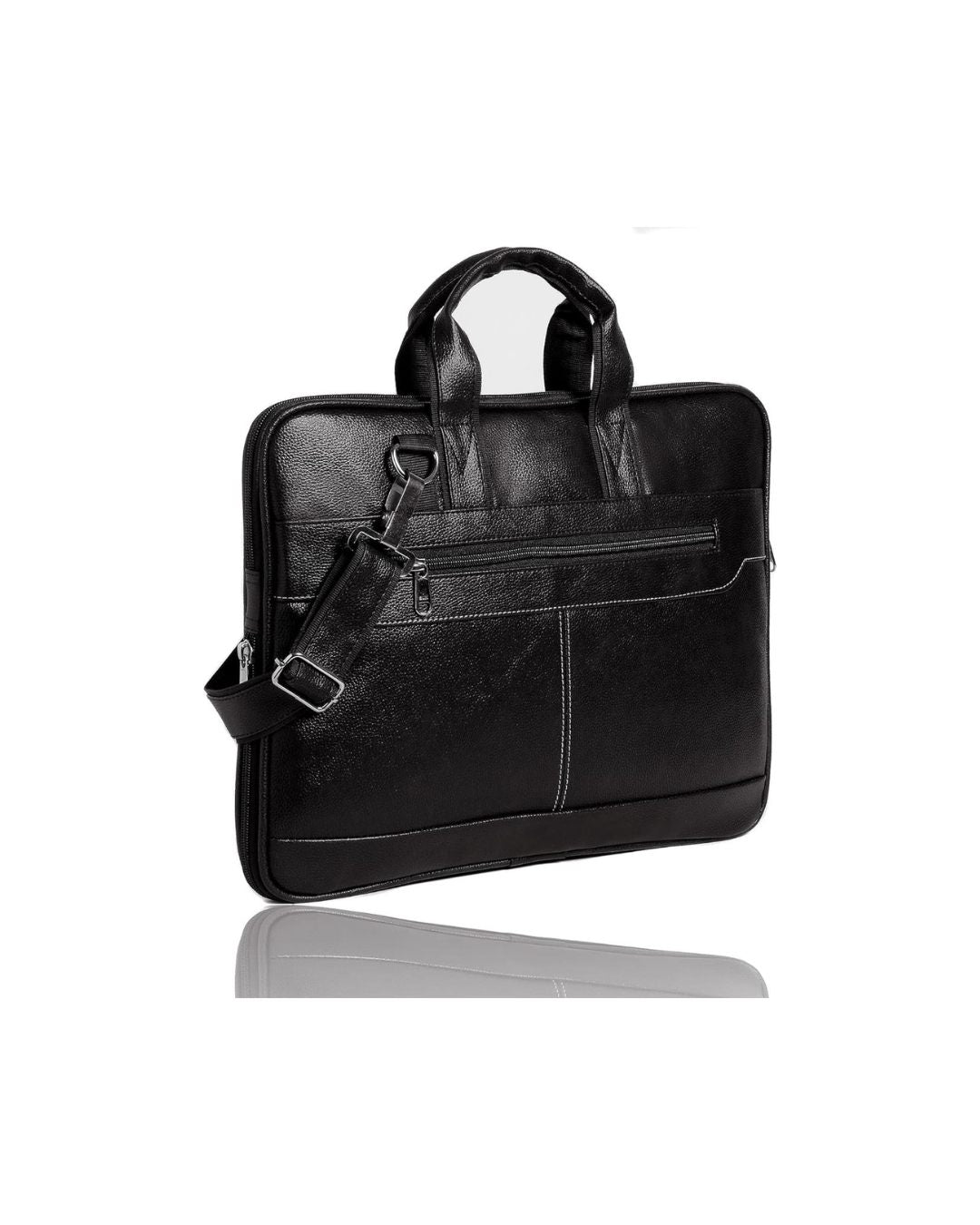 Heganwalk Premium Black Laptop Office Bag – Sleek, Durable & Functional