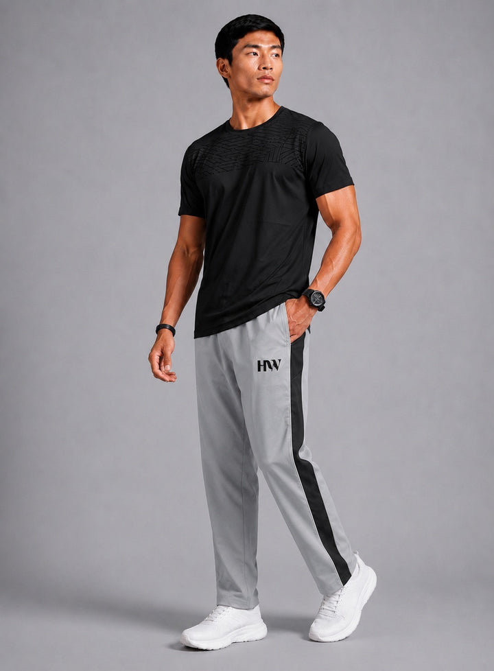 Men's Grey Active Day Out Trackpants