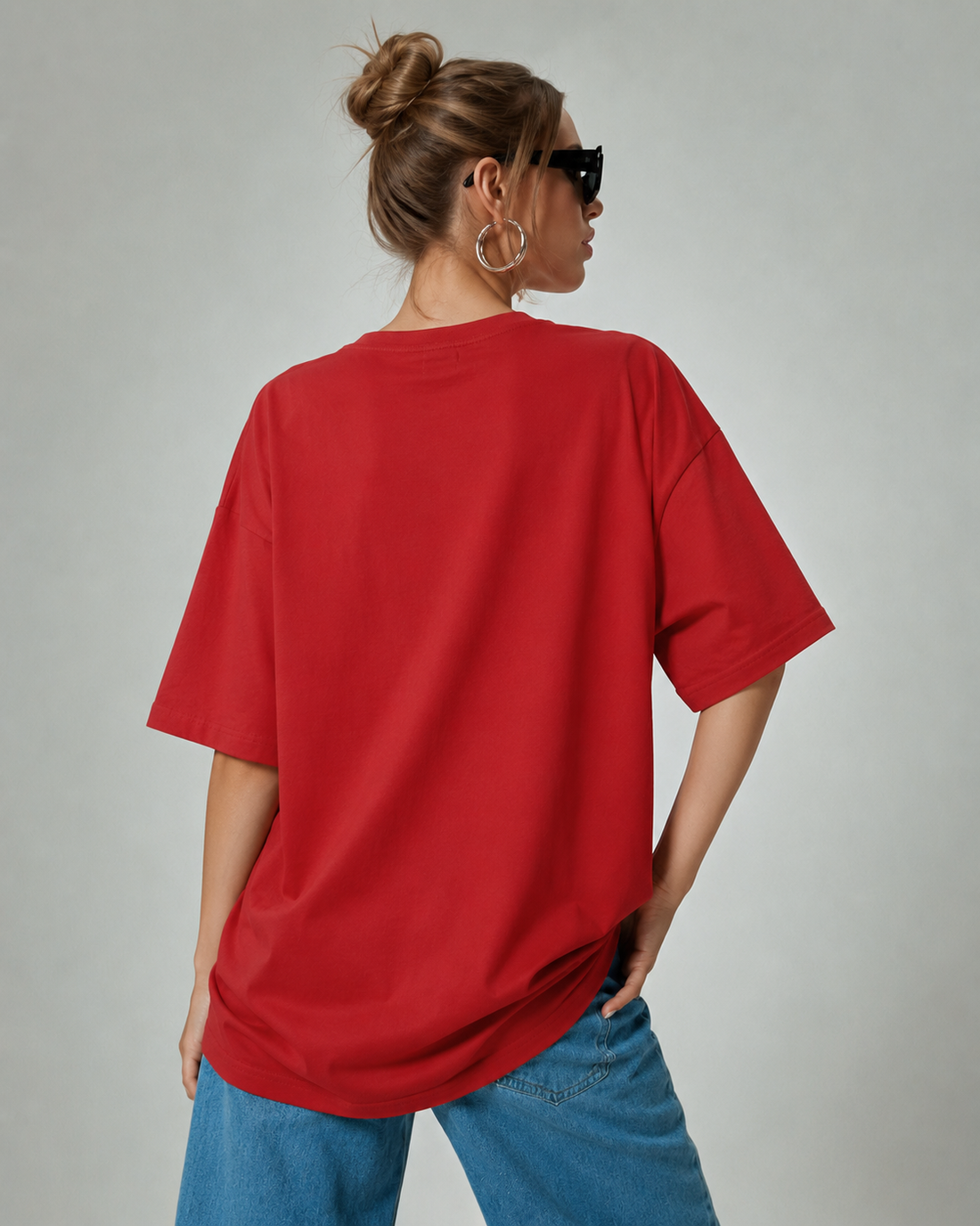 Chill Red Oversized T-shirt