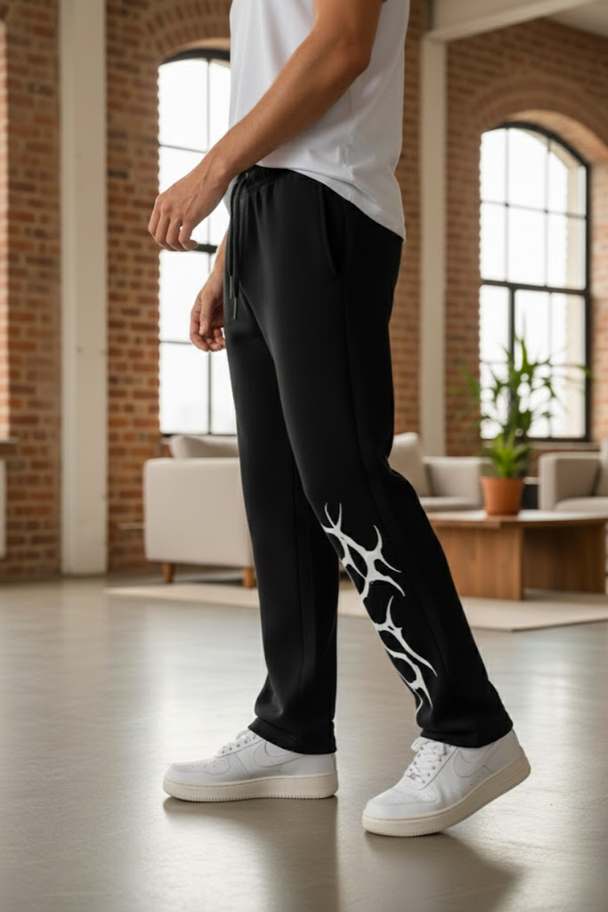 Dragon Spider  Black Jogger