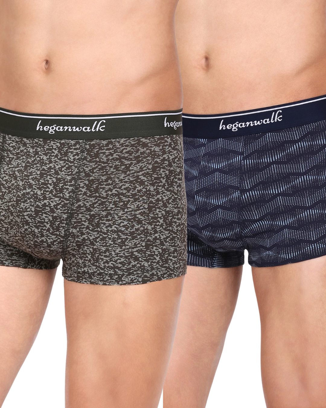Heganwalk Pack of 2 Men's Trunks