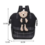 WalkBag Teddy Check / Black