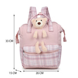 WalkBag Teddy Check / Pink