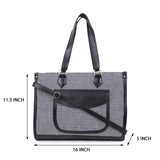 Trinity Black HireBone Tote Bag