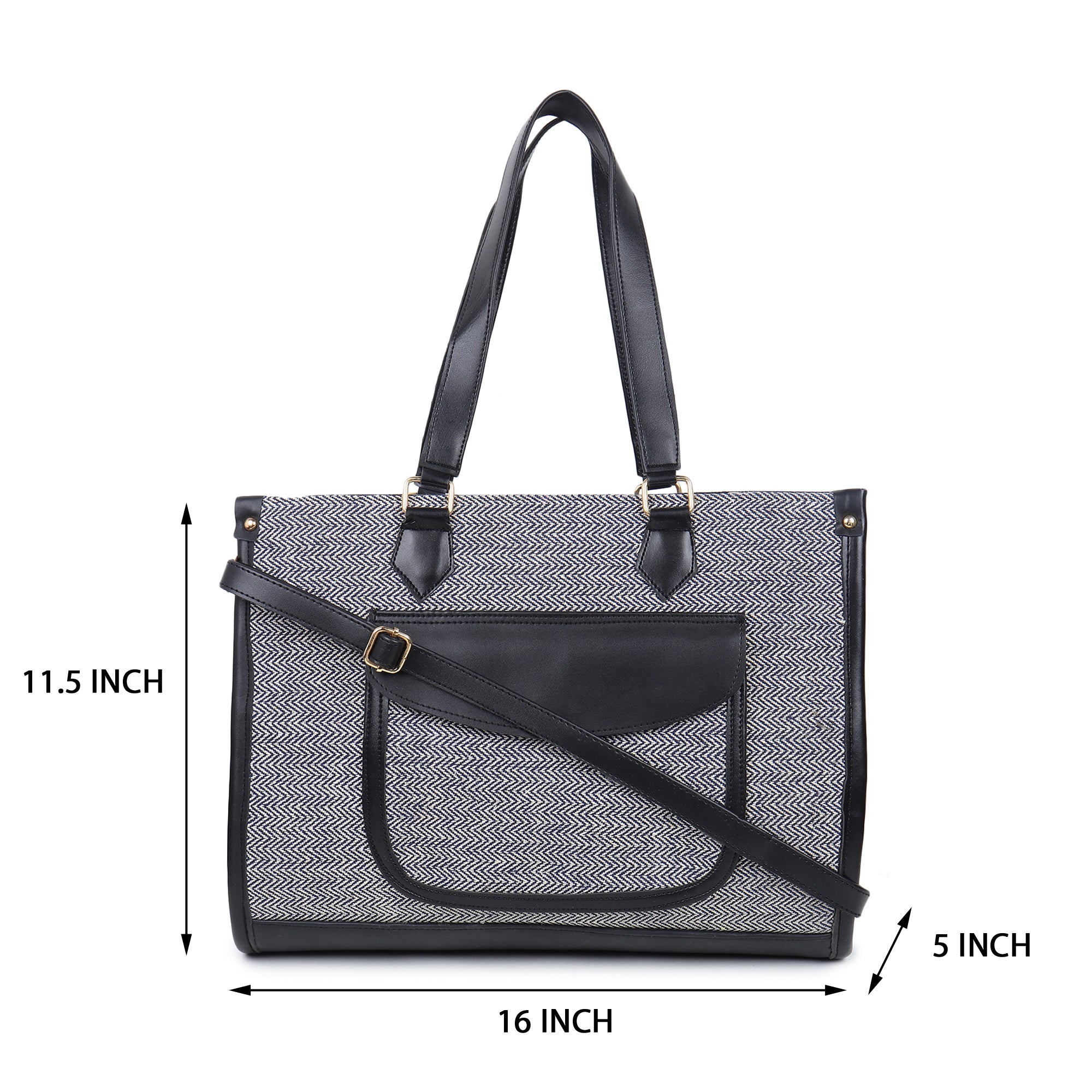 Trinity Black HireBone Tote Bag