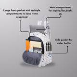 Walkbag Flamenco Printed Grey Backpack