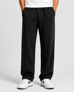 Relaxed Fit pant- With Drawstring Black