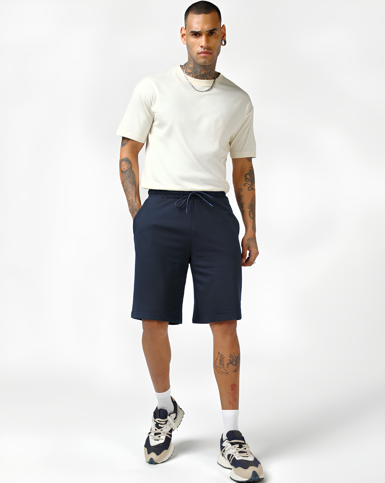 Bue Solid Shorts