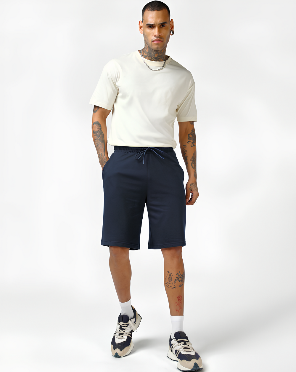 Bue Solid Shorts
