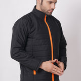 QUILT BLACK JACKET