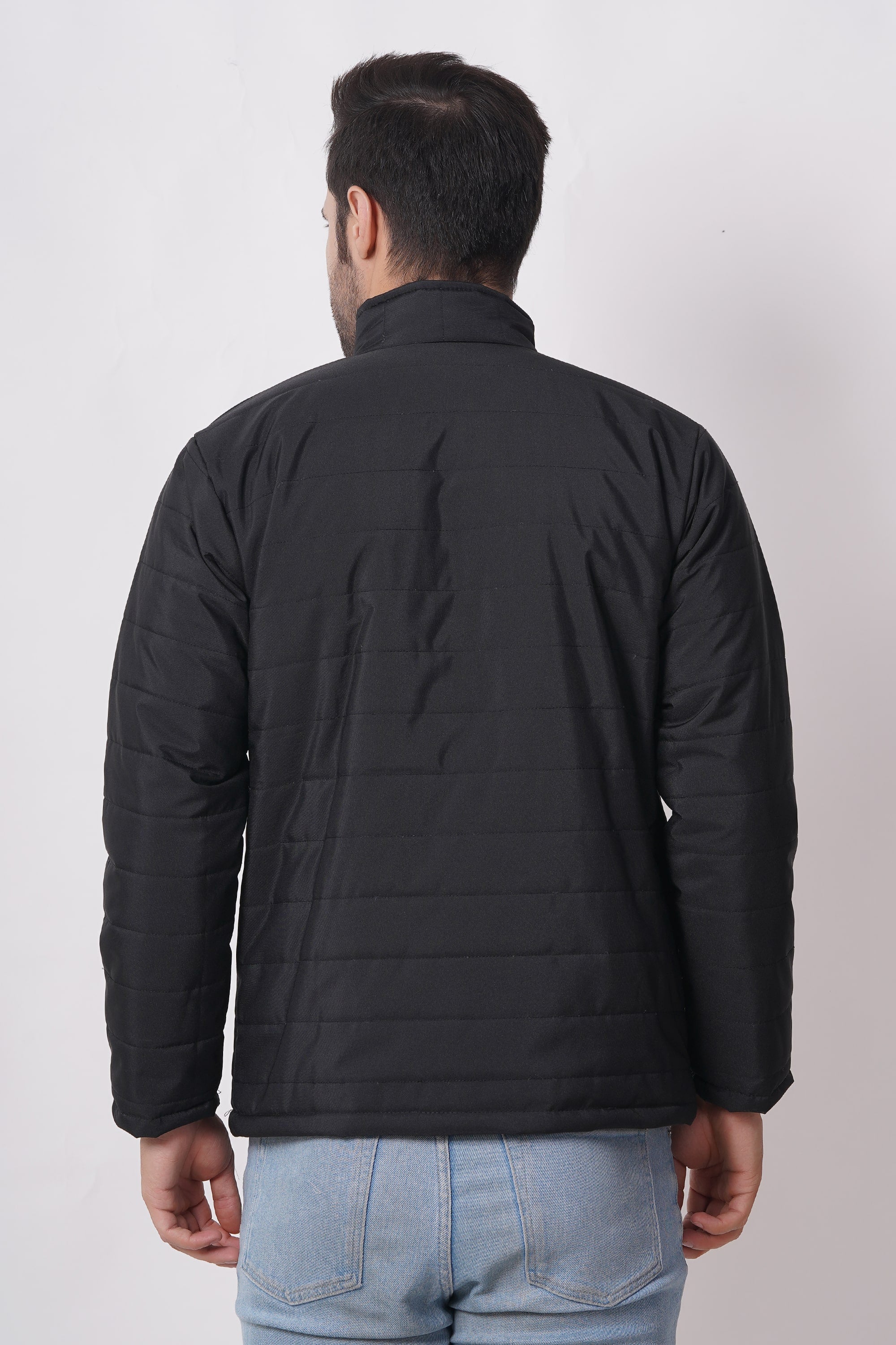 QUILT BLACK JACKET