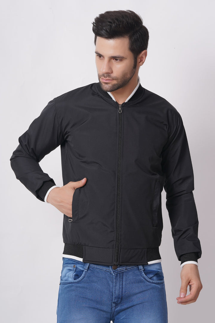 Bomber  Black Jacket