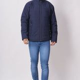 QUILT NAVY BLUE JACKET