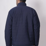 QUILT NAVY BLUE JACKET