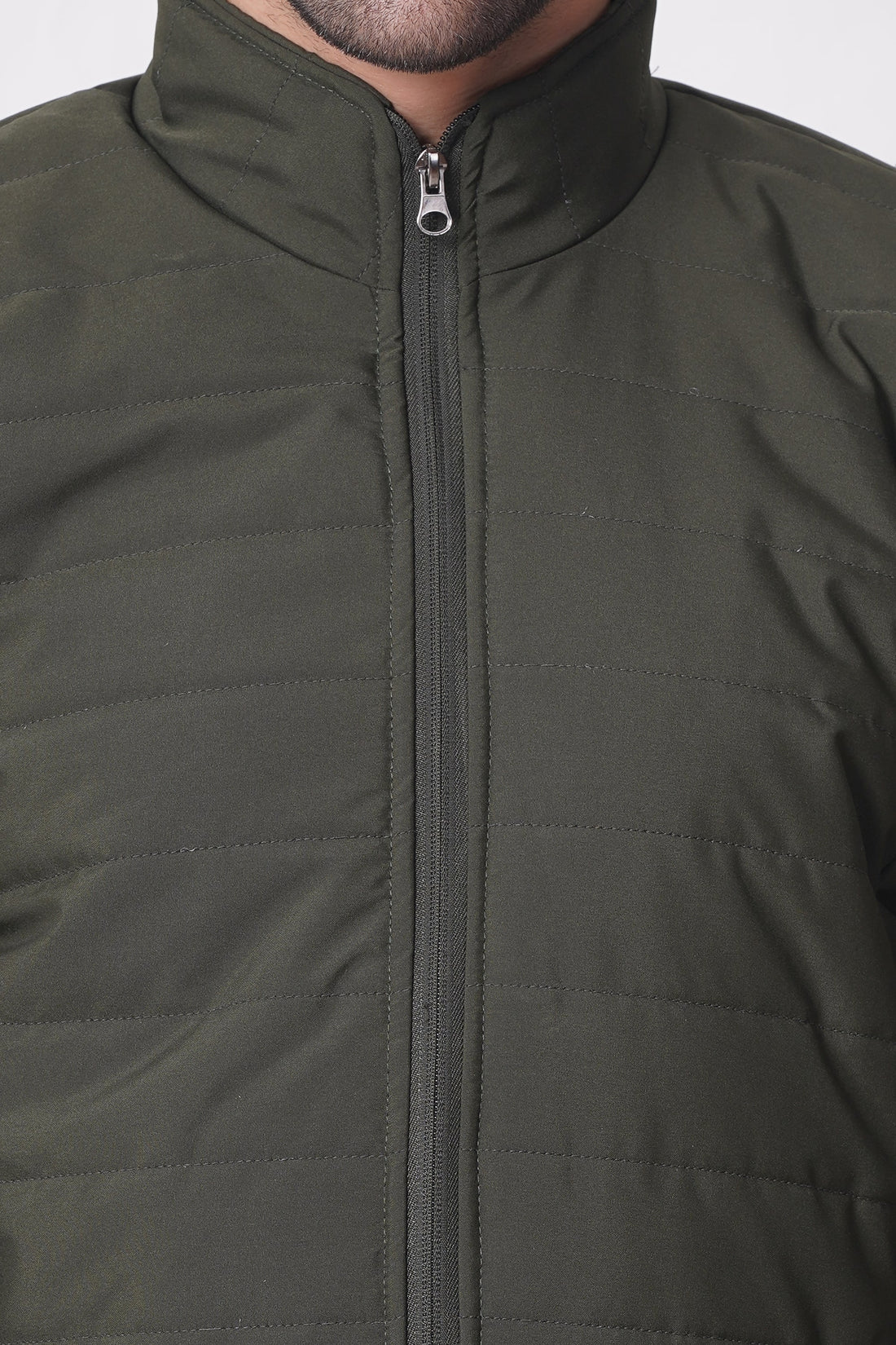 QUILT OLIVE JACKET