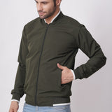 BOMBER OLIVE JACKET