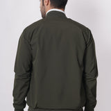 BOMBER OLIVE JACKET