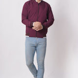 BOMBER WINE JACKET