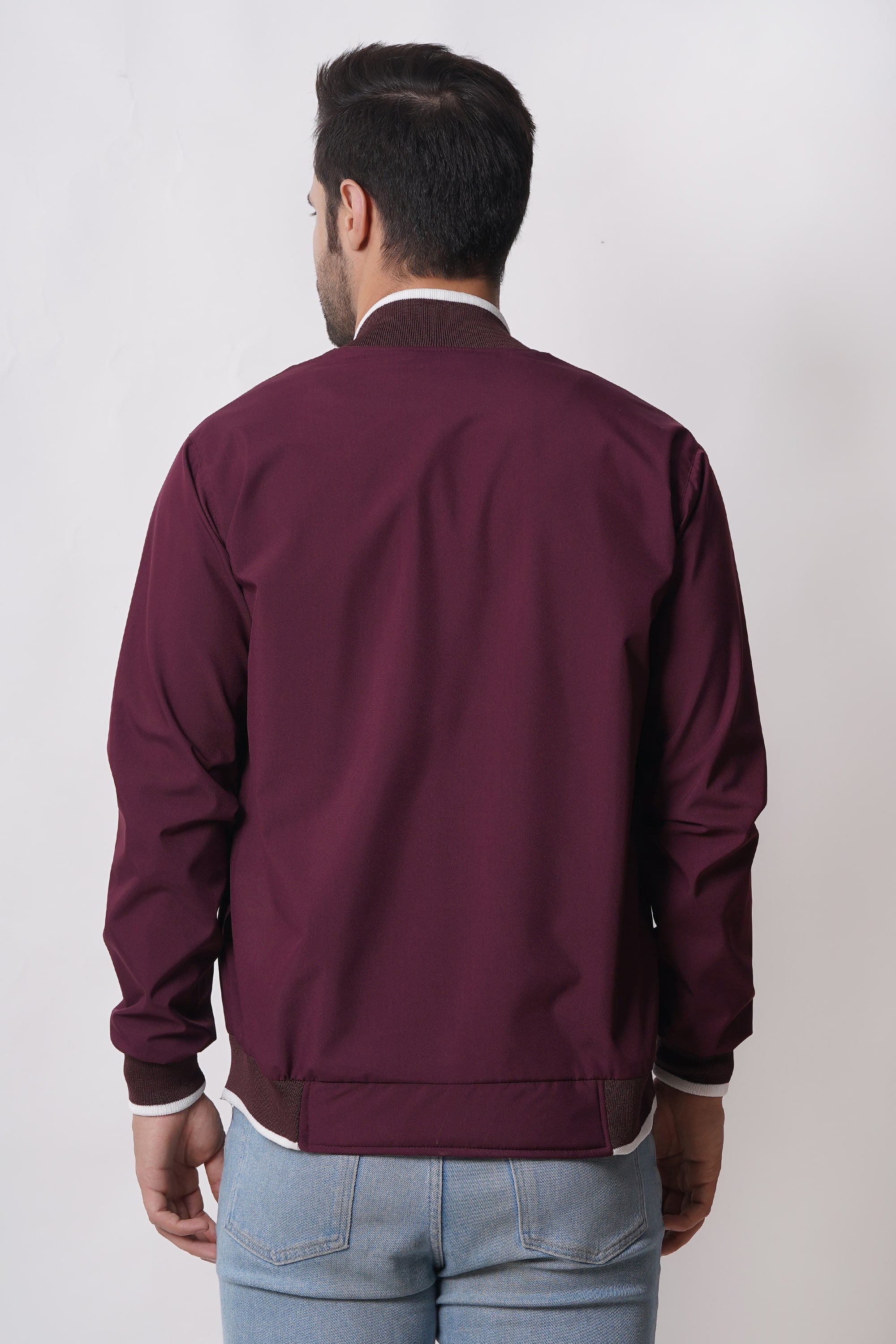 BOMBER WINE JACKET