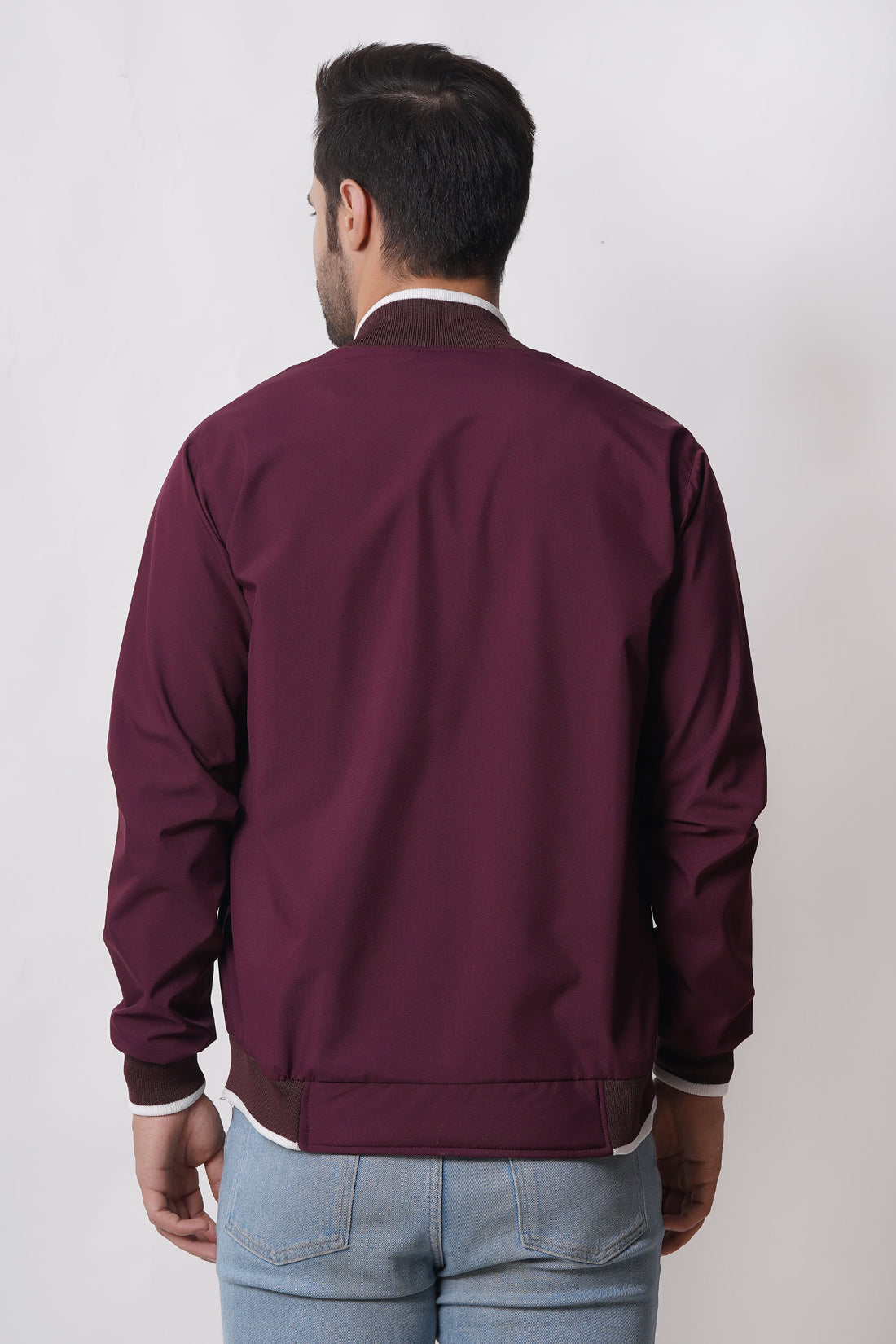 BOMBER WINE JACKET