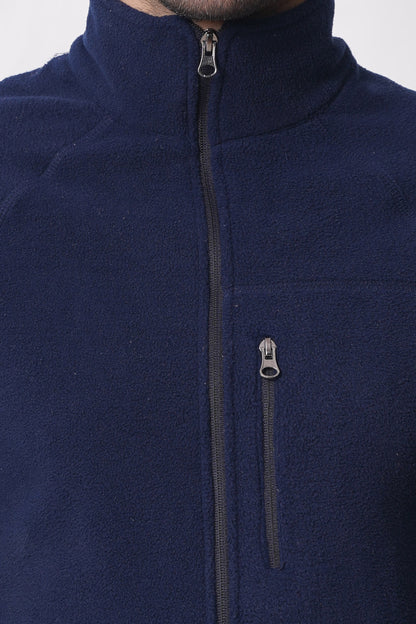 Windbuster Fleece Jacket/ Navy Blue