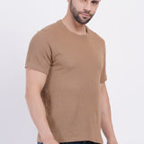 Waffle Beige T-shirt