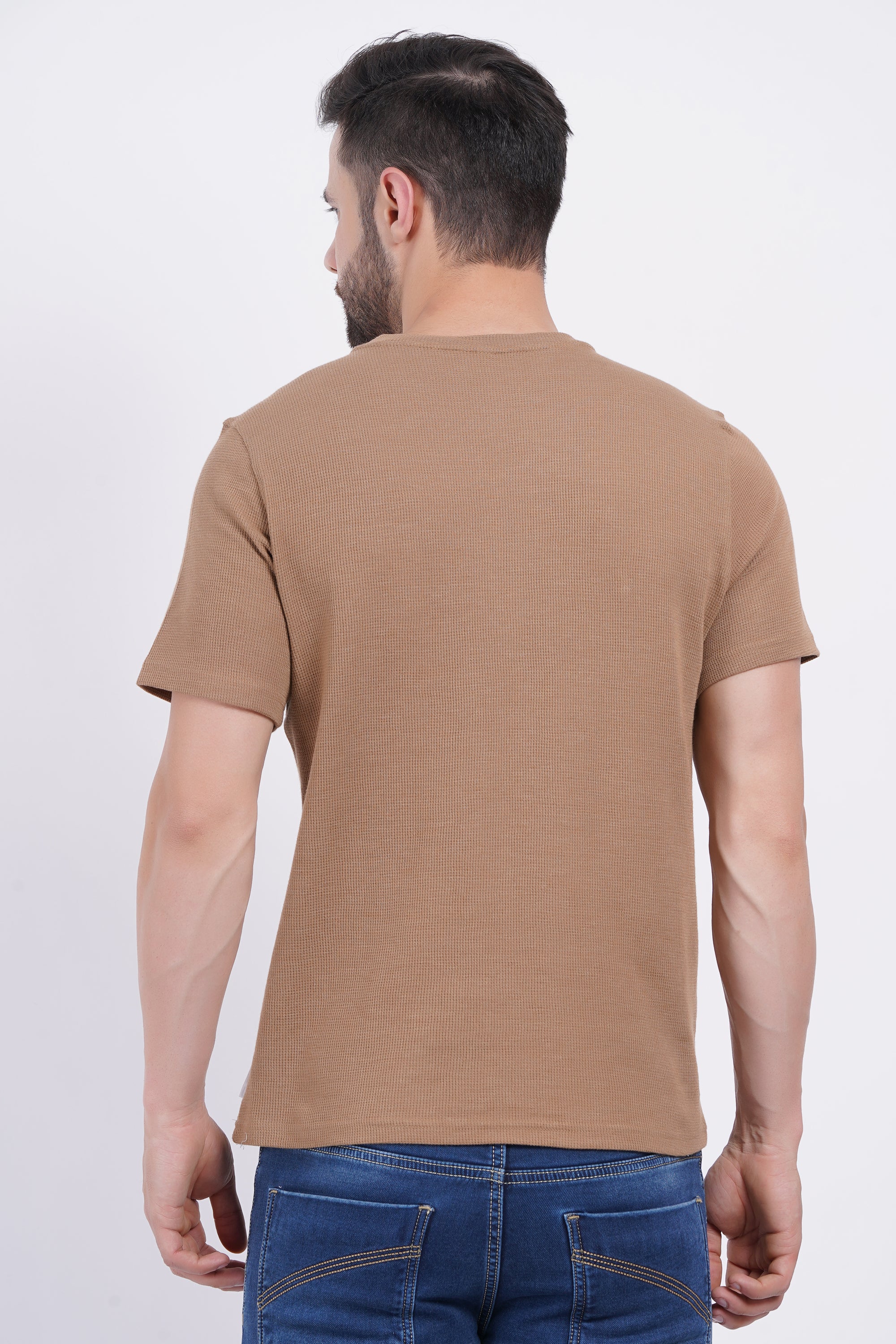 Waffle Beige T-shirt