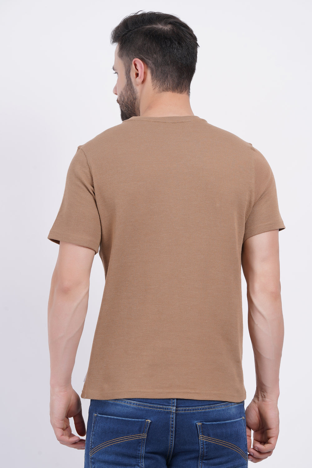 Waffle Beige T-shirt