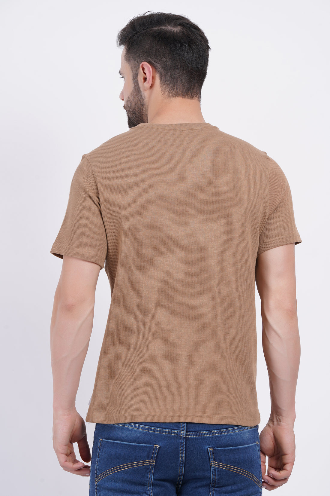 Waffle Beige T-shirt