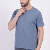 Waffle Blue T-shirt