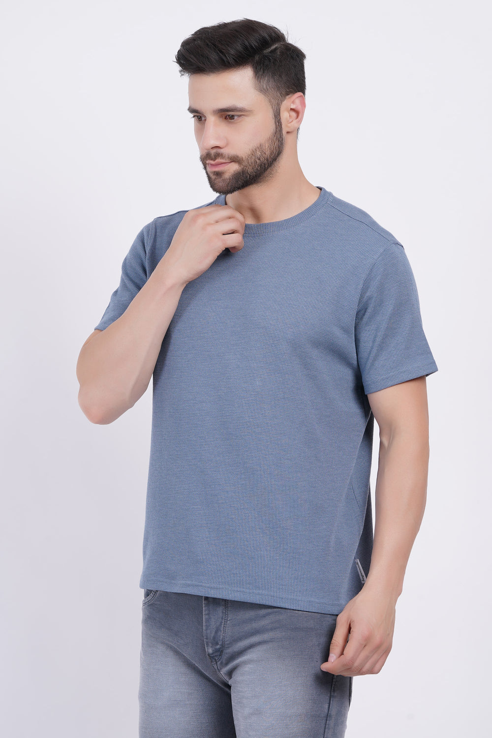 Waffle Blue T-shirt
