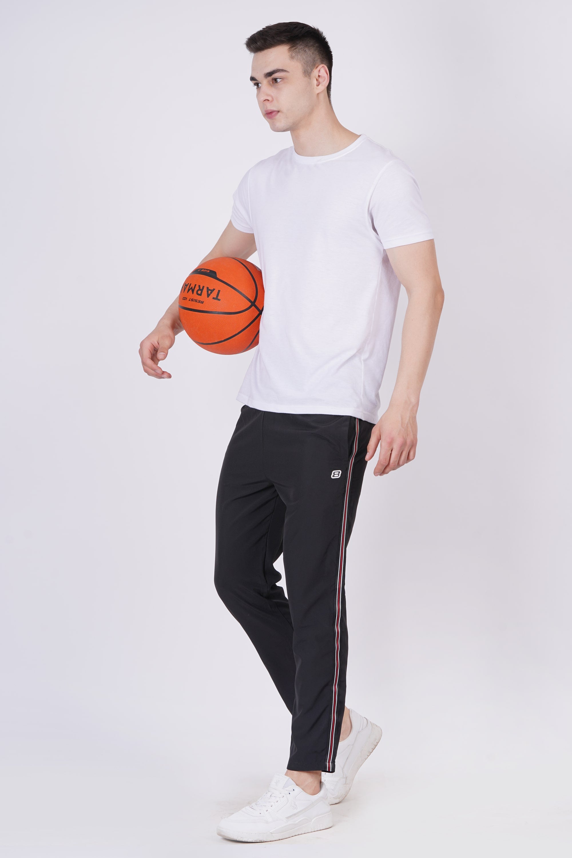 Rapid-Dry Sports Black Track Pant